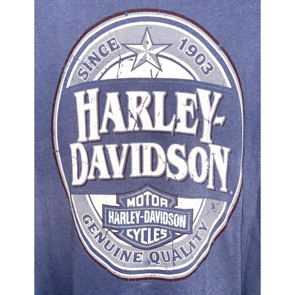 Harley Davidson Frontier Lincoln, Nebraska USA 2XL Rare Biker T Shirt Tee